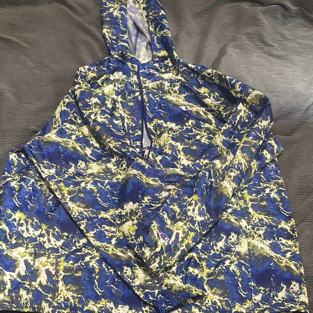 Champion Blue and Yellow Lightweight Jacket